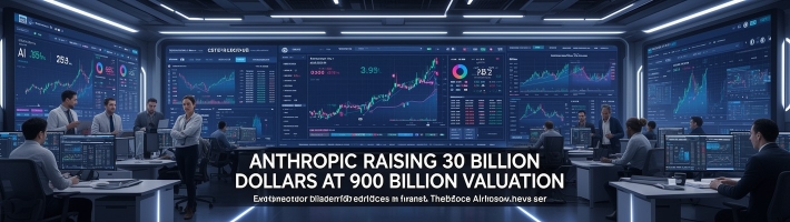 Anthropic может привлечь $30 млрд при оценке выше $900 млрд: почему это важнее, чем кажется