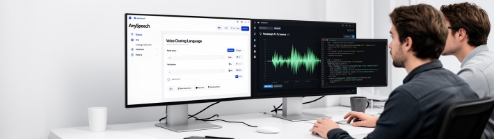 AnySpeech: 100+ AI голосов, 50+ языков и клонирование для подкастов, видео и обучения