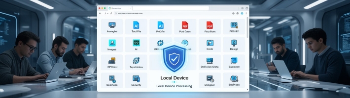 BrowseryTools: 136+ бесплатных инструментов в браузере без загрузок, аккаунтов и серверов