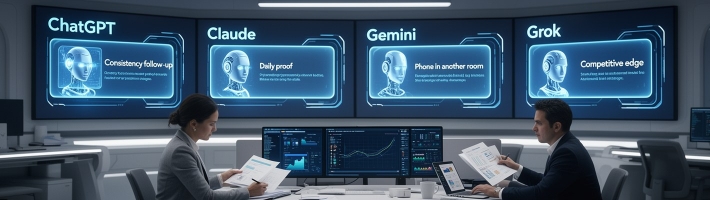 ChatGPT, Claude, Gemini и Grok ответили по-разному на один вопрос: что это говорит о будущем AI