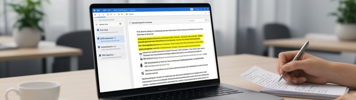 Collate v1.8: PDF-гибрид с поиском по смыслу, который учит ваши документы работать быстрее