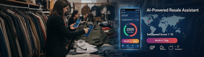 FlipTip AI: сканер для перепродажи, который за 10 секунд говорит, брать вещь или проходить мимо