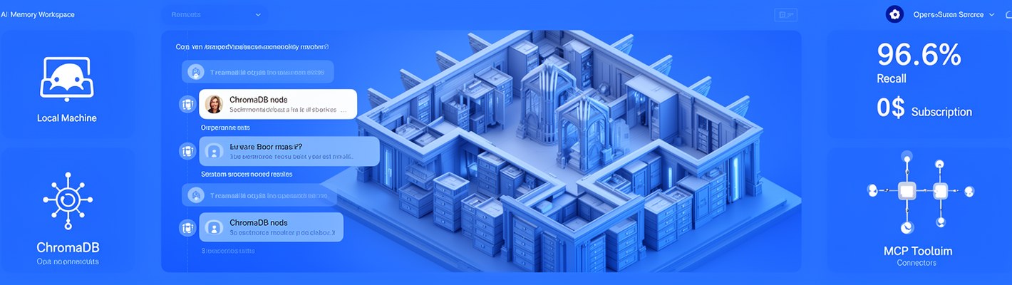 MemPalace: локальная AI-память с 96,6% recall и честной open-source политикой | aikraft.ru