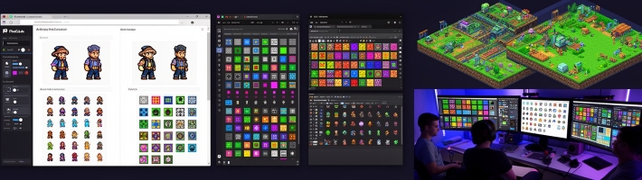 PixelLab: ускорьте создание пиксельных ассетов и анимаций в инди-разработке, без перерисовки с нуля