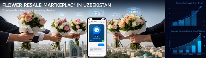 Second Bloom в Узбекистане: как перепродажа букетов за $40 превратилась в новый рынок за 4 месяца