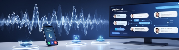 Smallest.ai: голосовой AI-инструмент для быстрых звонков, поддержки и продаж без долгих пауз