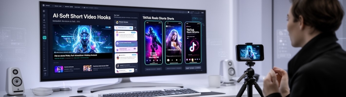 Vidsteer: AI-инструмент для видео, который пишет цепляющие хуки за 60 секунд