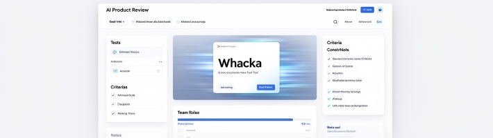 Whacka на AI-рынке: почему новый инструмент сразу ставим под тест, а не в прод