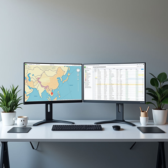 Автоматизированный сбор бизнес-лидов из Google Maps с интеграцией в Google Sheets