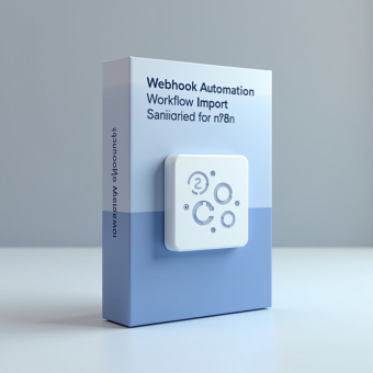 Шаблон для автоматизации импорта рабочих процессов на базе вебхуков GitHub