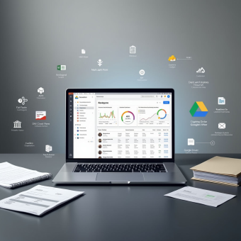 Автоматизированное сохранение PDF-счетов QuickBooks в Google Drive под ключ