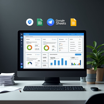 Автоматизированный учет расходов через Telegram, easybits и Google Sheets под ключ