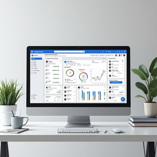 Интерактивное взаимодействие с Google Sheets с помощью интеллектуальных технологий