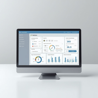 Автоматизированное управление запасами продуктов с уведомлениями по электронной почте на базе Notion