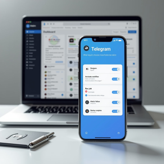 Удалённое управление вашей системой n8n через команды Telegram-бота