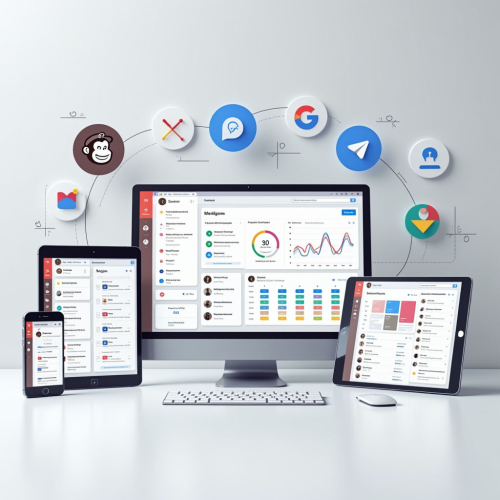 Автоматизация процессов запуска продуктов с интеграцией Notion, Mailchimp и Telegram