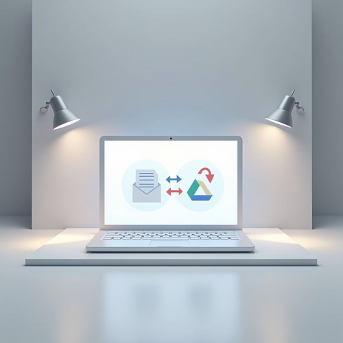 Автоматизация переноса mp4 вложений из Gmail в Google Drive для бизнеса