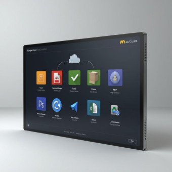 Автоматизированное сжатие PDF-документов для файлов Google Drive