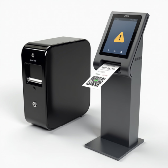 Автоматизация управления проверенными посетителями с верификацией по электронной почте, выдачей бейджей и уведомлениями в Slack.