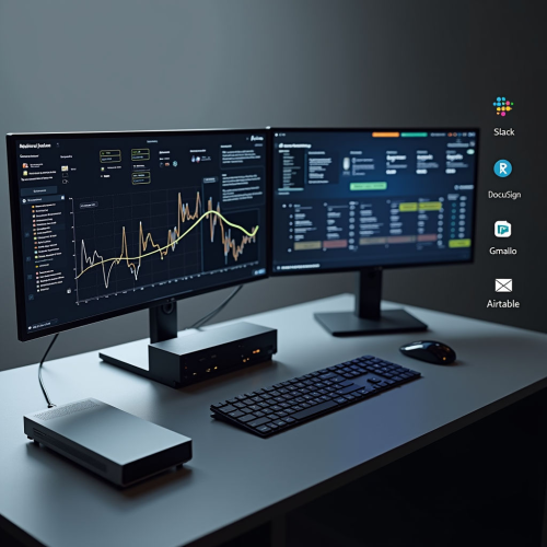 Автоматизация процессов рекрутинга с интеграцией Slack, DocuSign, Trello и Gmail