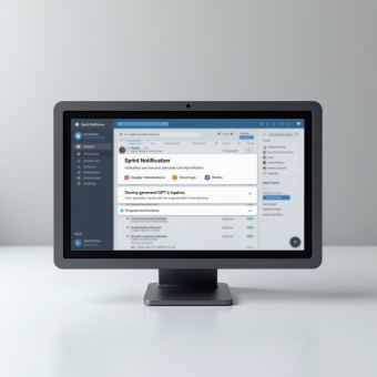 Автоматизация уведомлений о спринтах с интеграцией форм, GPT-4 и Slack для вашего бизнеса