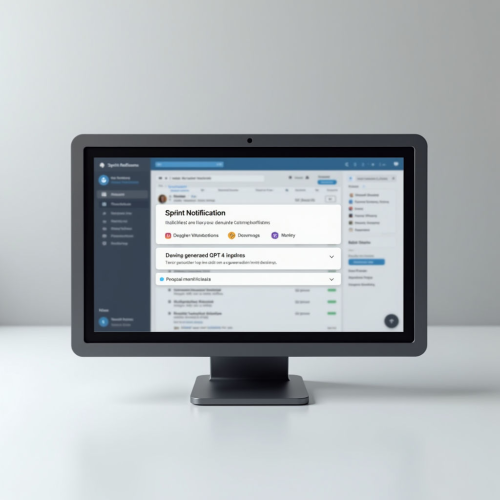 Автоматизация уведомлений о спринтах с интеграцией форм, GPT-4 и Slack для вашего бизнеса