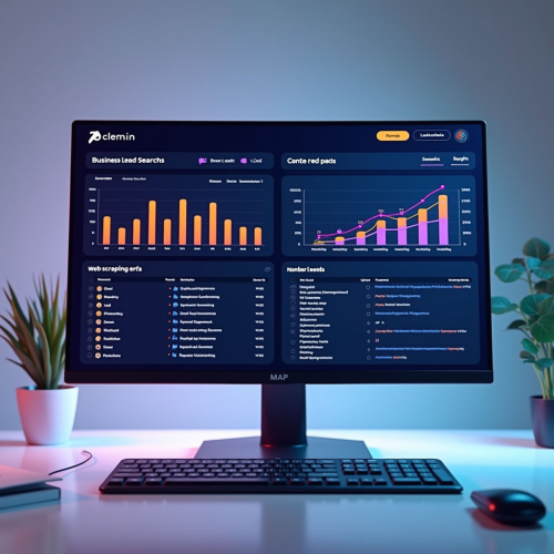 Автоматизированный поиск бизнес-лидов с использованием Gemini, Brave Search и веб-скрейпинга