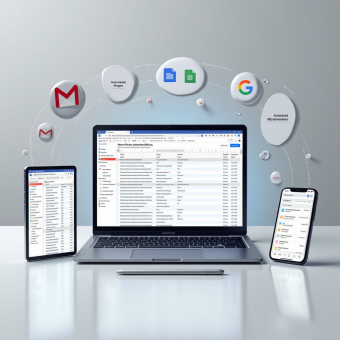 Автоматизация медицинского биллинга с использованием Google Sheets и Gmail под ключ