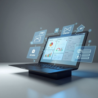 Система автоматического подбора недвижимости и управления лидами на базе Airtable, Gmail и Slack