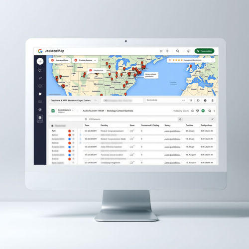Автоматизированный сбор бизнес-контактов с Google Maps и извлечение email-адресов под ключ