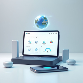 Автоматизированная генерация 3D-видео продуктов из 2D-изображений для интернет-магазинов