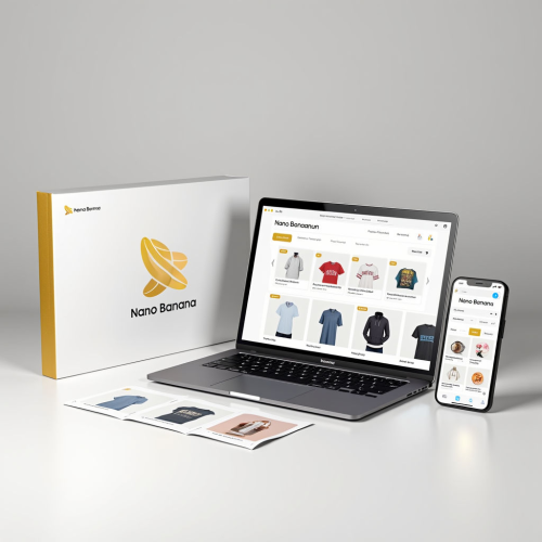 Услуга автоматической генерации продуктовых макетов с использованием Nano Banana