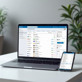 Автоматизированный поиск компаний в LinkedIn с оценкой и интеграцией в CRM Google Sheets.