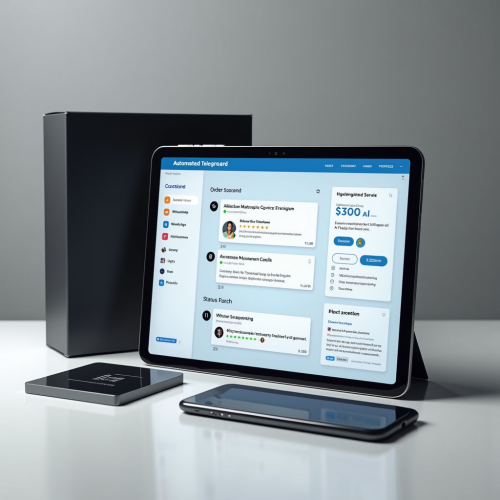 Автоматизированный клиентский сервис с круглосуточной поддержкой без пропусков.