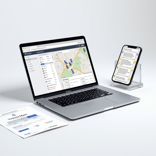 Автоматизированный сбор данных с Google Maps и генерация сообщений для привлечения клиентов