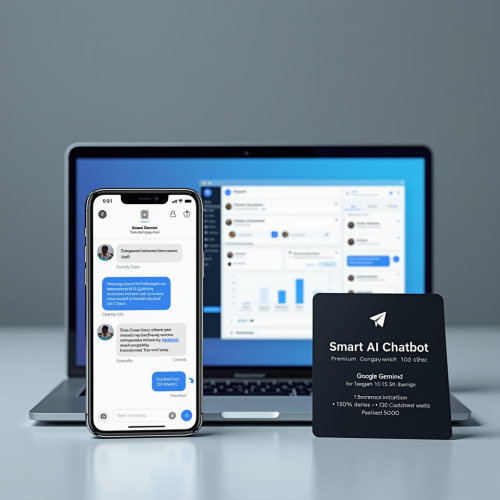Интеллектуальный чат-бот на базе Google Gemini для текстового и визуального взаимодействия в Telegram