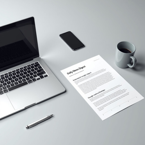 Автоматизированное создание и рассылка кратких сводок новостей через Gmail и Google Sheets