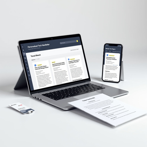 Персонализированная рассылка технологических новостей с использованием RSS, OpenAI и Gmail под ключ.