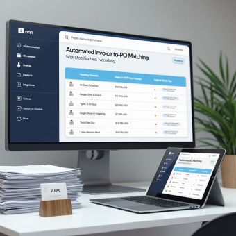 Автоматизированное сопоставление счетов и заказов с уведомлениями по электронной почте под ключ.