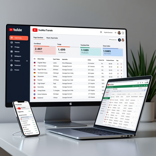 Премиум-сервис автоматического перевода метаданных YouTube на несколько языков с интеграцией Gemini AI и Google Sheets.