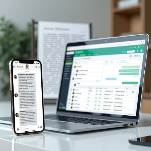 Автоматическая генерация коммерческих предложений в WhatsApp из голосовых и текстовых сообщений под ключ
