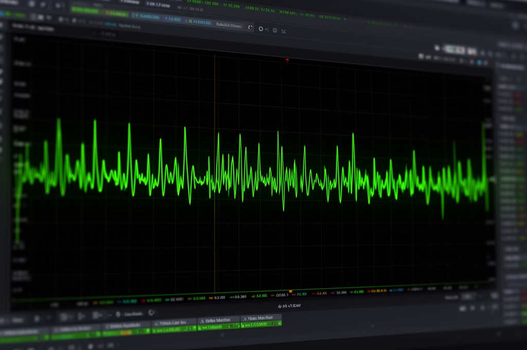 AI model analyzing ECG data