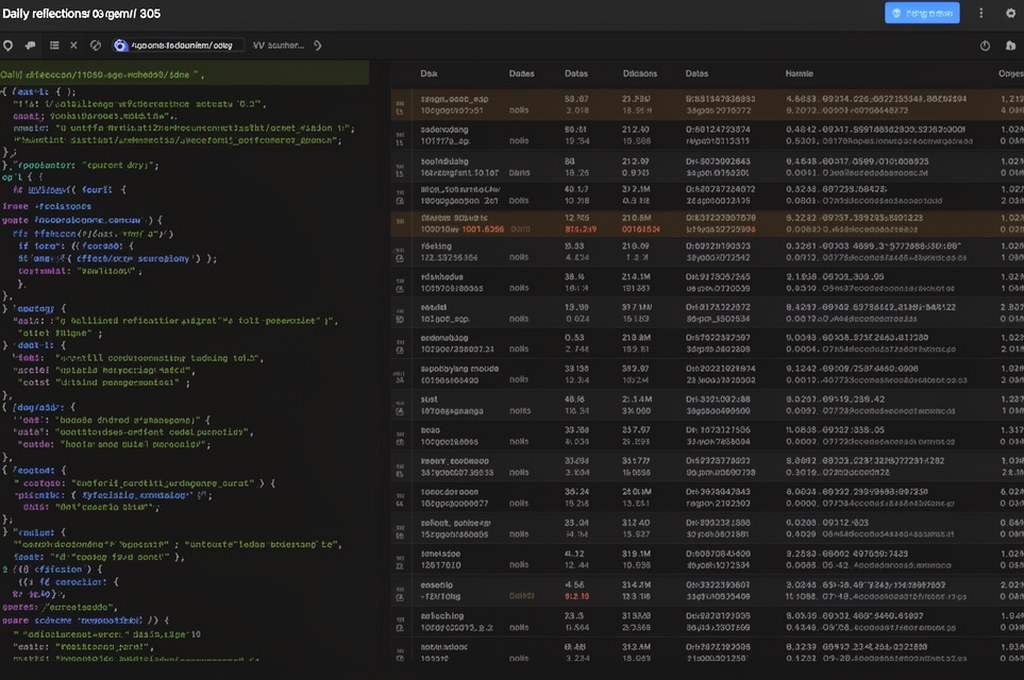 Daily reflection of coding agent with data logs