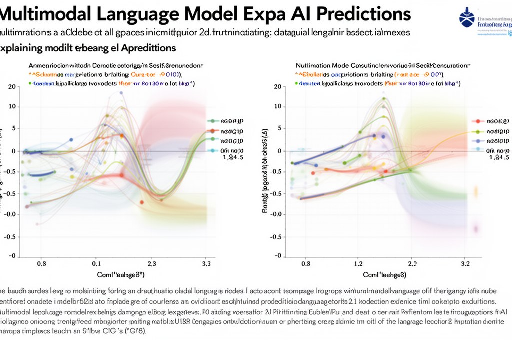Multimodal language model explaining AI predictions