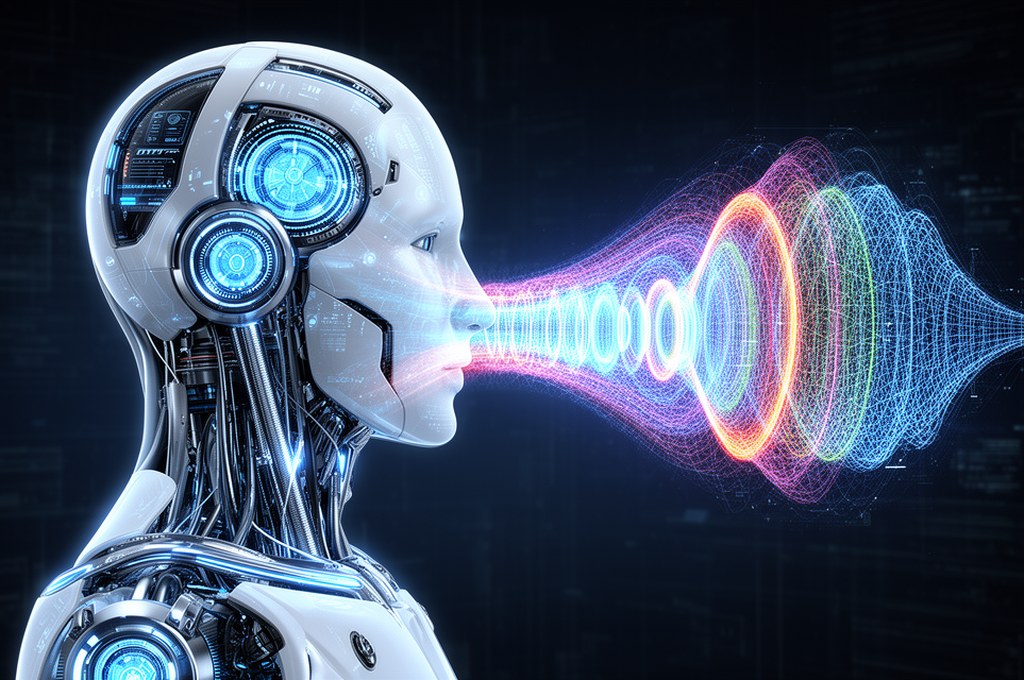 Futuristic AI model with concept bottleneck visualization