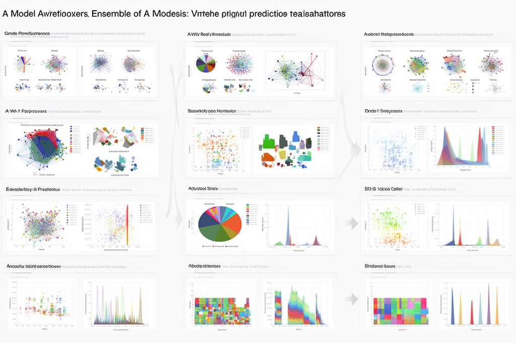 Ensemble of AI models comparing predictions
