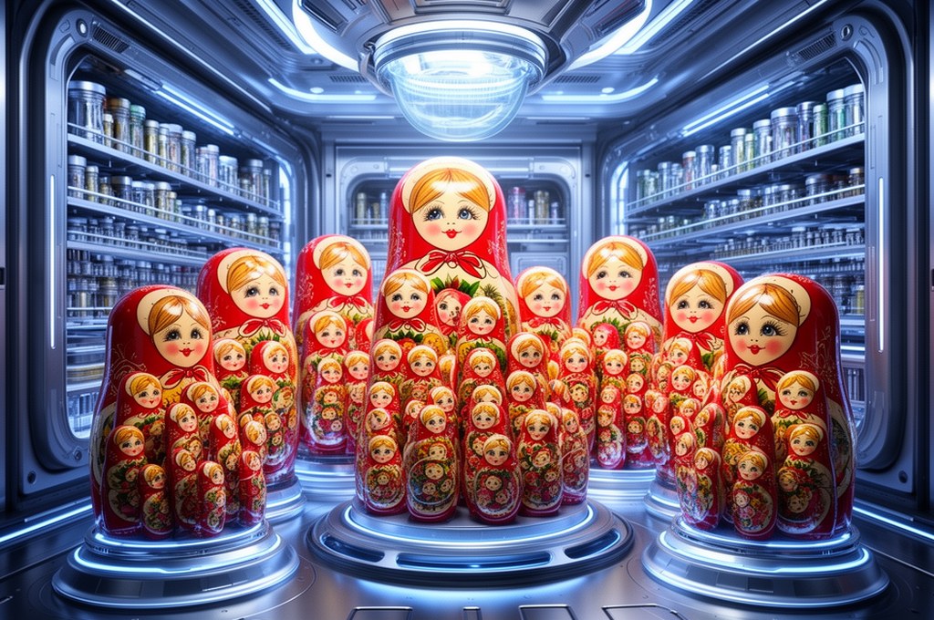 Futuristic storage optimization with matryoshka dolls