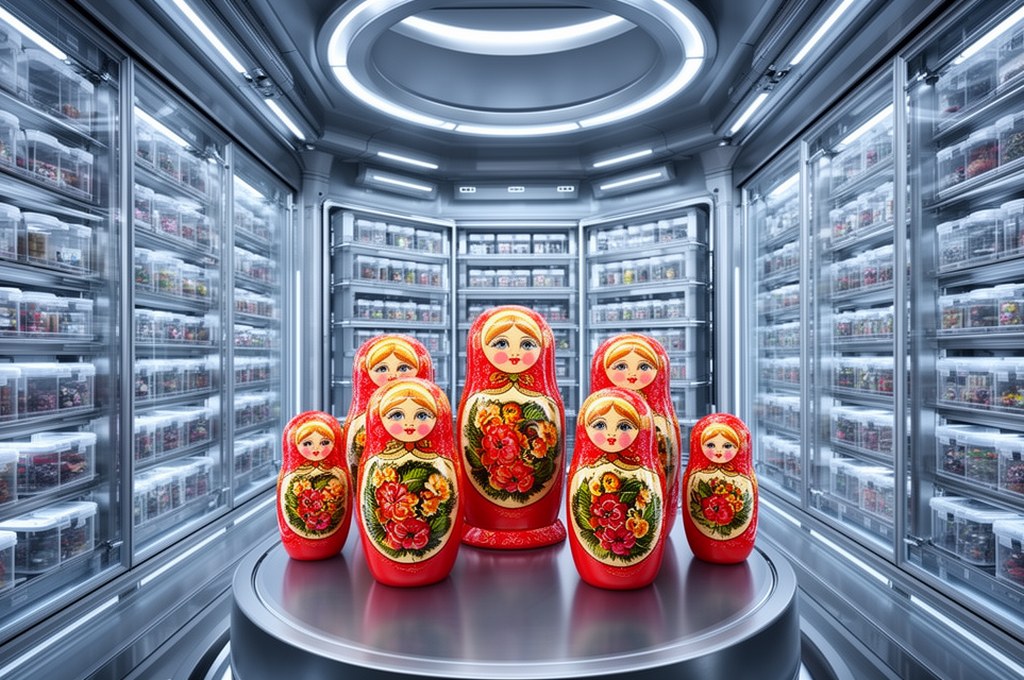 futuristic storage optimization with matryoshka dolls