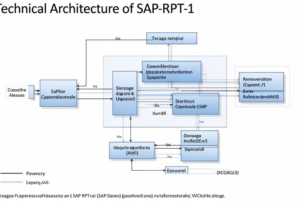 Technical architecture of SAP-RPT-1 in a schematic diagram