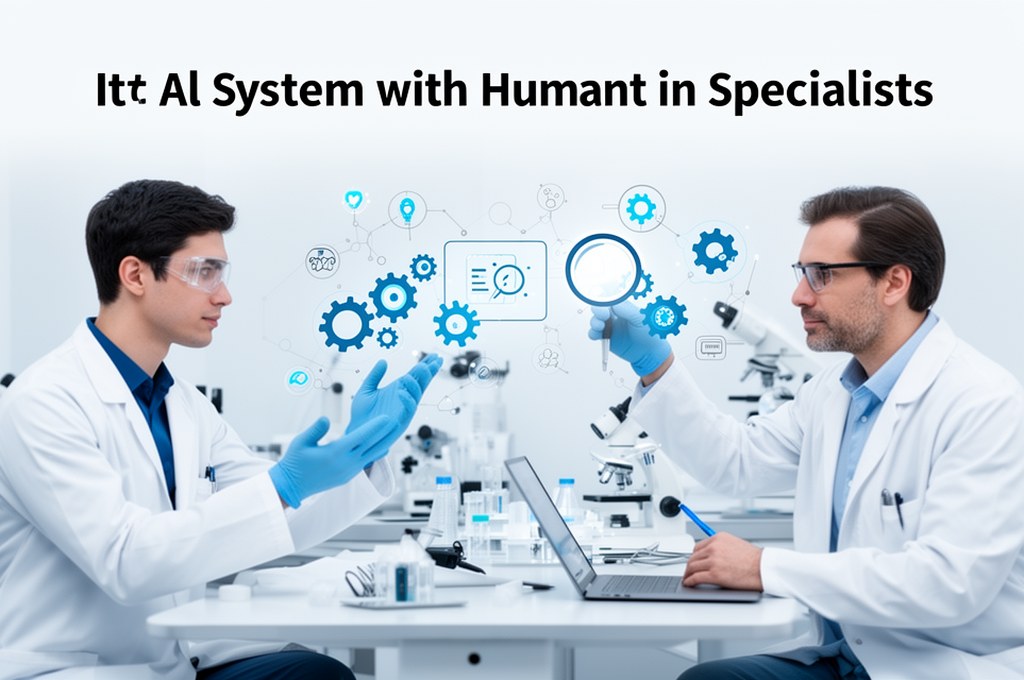 AI system displaying humility by consulting with human specialists